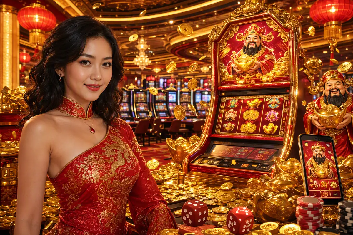 cricamd Arabian Nights magical slot theme